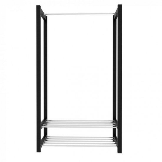 Hallway stand Fenster Lux Black