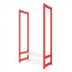 Hallway stand Fenster Lux Red