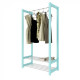 Stand in the hallway Fenster Luxury Turquoise