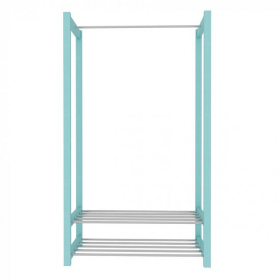 Stand in the hallway Fenster Luxury Turquoise