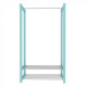 Stand in the hallway Fenster Luxury Turquoise