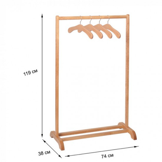 Clothes rack Fenster Visit Beech