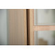 Two-door wardrobe with mirror Embawood Aledo 120 sonoma oak