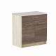 Kitchen module Eco Bottom drawer 800 with worktop Combi Oak Sonoma Truffle 80x46x85 cm