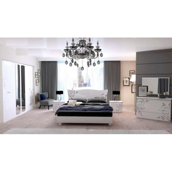 White bedroom furniture Miro-Mark Boheme White gloss (50371)