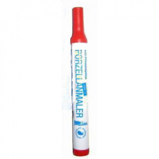 Porcelain marker Kreul with penzlik Cherry (KR-16305)