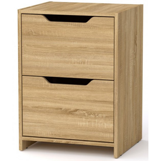 Bedside table Kompanit PKT 9 Sonoma Oak (48x42x66 cm)