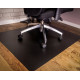 Protective carpet under the chair TexiGum 2 mm 76x205 cm Black rough