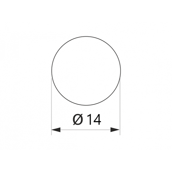 Заглушка Weiss на конфірмату самоклеюча d=14 зебрано пісочний (50 шт)