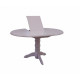 Round folding table 100x100 (140x100) cm ST-70 marshmallow Skif