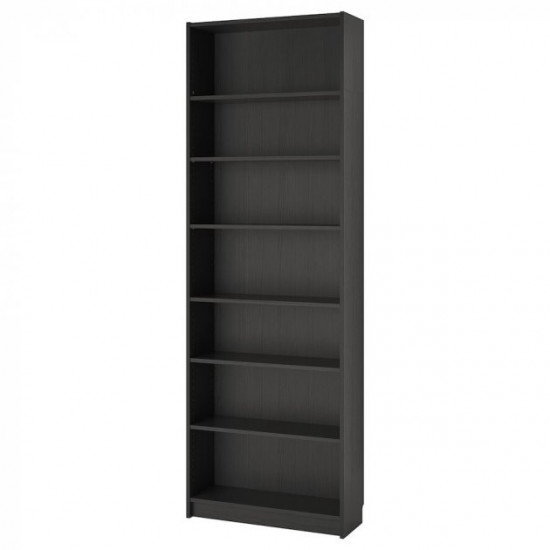 Книжковий шафа IKEA BILLY 80x28x237 см чорно-коричневий (392.177.44)