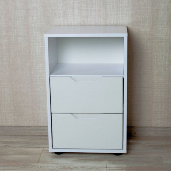 Bedside table, Kt-419, White