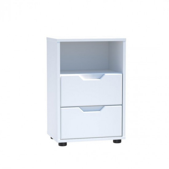 Bedside table, Kt-419, White