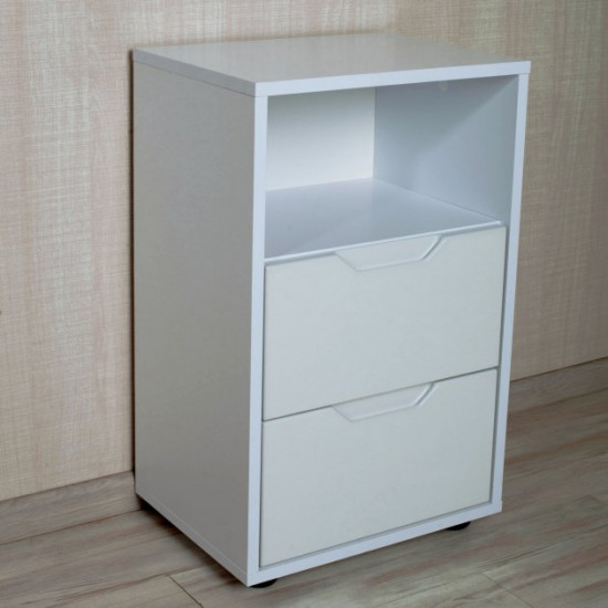 Bedside table, Kt-419, White