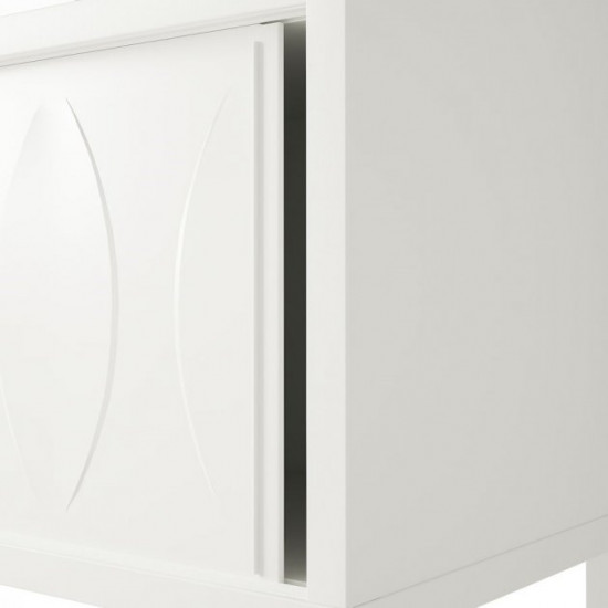 Sideboard IKEA KALKNAS 83x43x137 cm white (304.962.64)