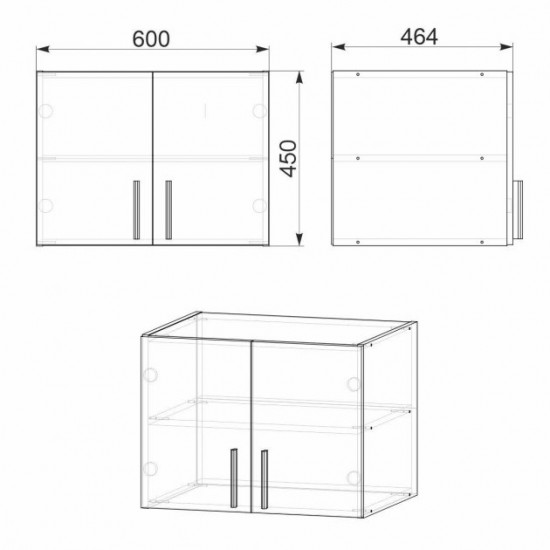 Mezzanine-1 for Companit Cabinet-12 apple tree