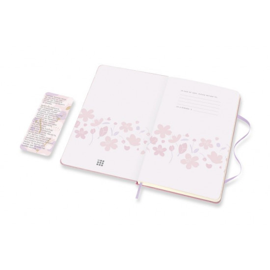 Notebook Moleskine Sakura 13 x 21 cm 240 pages unlined Pink (8056420857436)