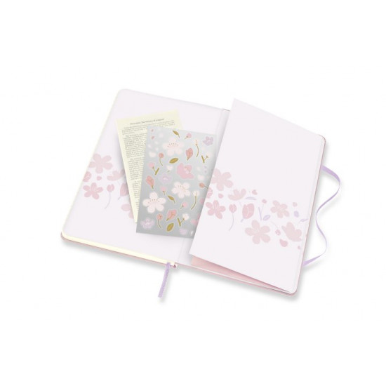 Notebook Moleskine Sakura 13 x 21 cm 240 pages unlined Pink (8056420857436)