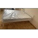 Comfort metal bed 200x180 cm White