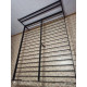 Metal bed Comfort 140x190 cm Black