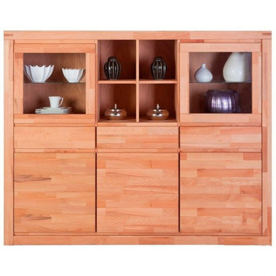 Showcase sideboard in the living room G014 beech wood Mobler