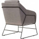 Armchair Vetro Mebel Dario Gray (Chair Dario)