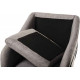 Armchair Vetro Mebel Dario Gray (Chair Dario)