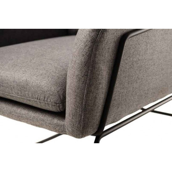 Armchair Vetro Mebel Dario Gray (Chair Dario)