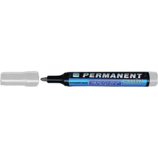 Permanent marker Granit 860 3-4 mm White (gr.M860.White)