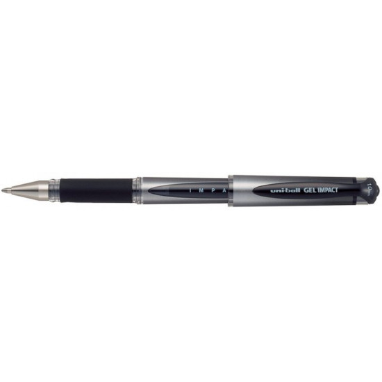 Gel pen Uni uni-ball Gel Impact black 1mm (UM-153S.Black)