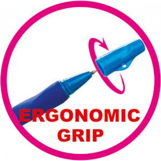 Pen set Centrum Easy Writer Ergonomic grip 2 pcs 1.0 mm (4030969845950)