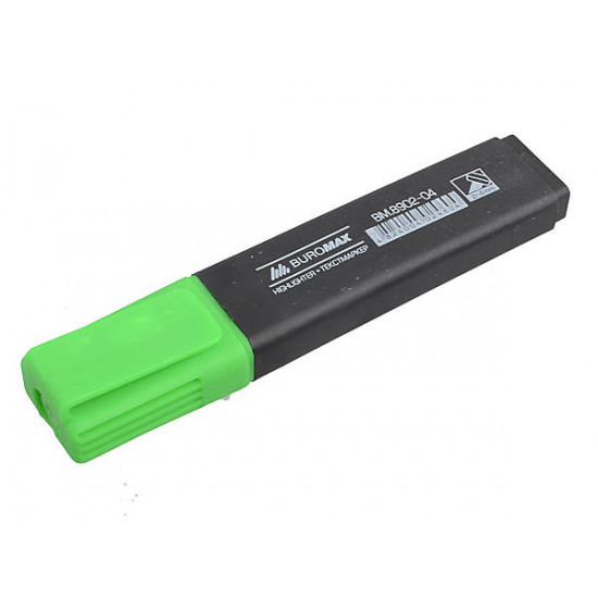 Text marker, JOBMAX, green (12 pcs per pack) Buromax (BM.8902-04)