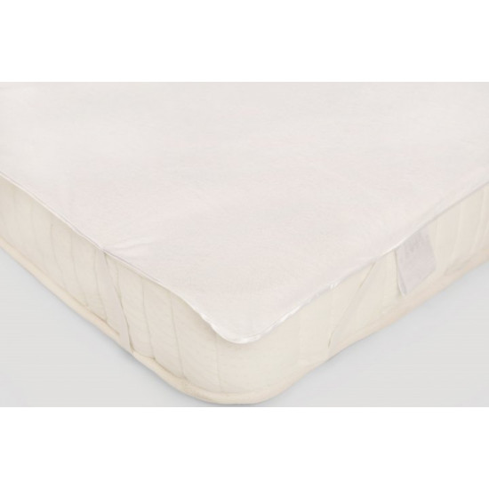 Waterproof mattress cover-sheet 60120 A White cover with polyurethane membrane Quality IGLEN