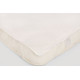 Waterproof mattress cover-sheet 60120 A White cover with polyurethane membrane Quality IGLEN