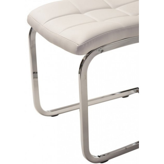 Chair Vetro Mebel S-117 White (S-117-white)