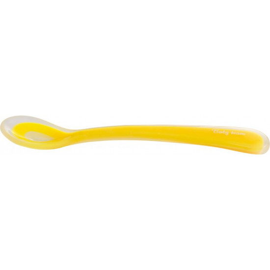 Baby Team silicone spoon Yellow (6107_Yellow)