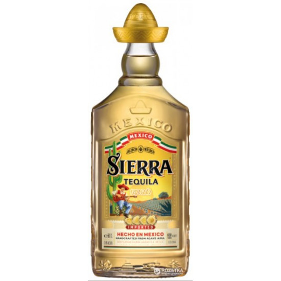  Текила Sierra Reposado 0.5 л 38% (4062400055017)