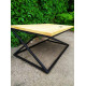 Coffee table GoodsMetall Zeta ZhS447 in Loft style