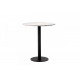 Bar table Vetro Mebel BT-01 white marble