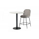 Bar table Vetro Mebel BT-01 white marble