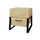 Teenage bedside table Furniture UA Loft modern design Artisan Oak (48749)