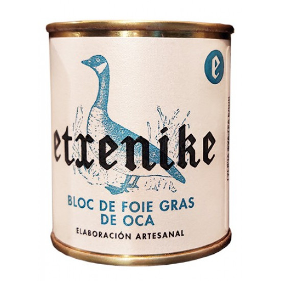 Goose Foie gras block Etxenike 130 g