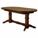 Dining folding oval table ST-9 200x100 cm alder Skif