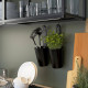 Cutout kitchen IKEA ENHET 181.5x63.5x222 cm anthracite/white (493.381.61)