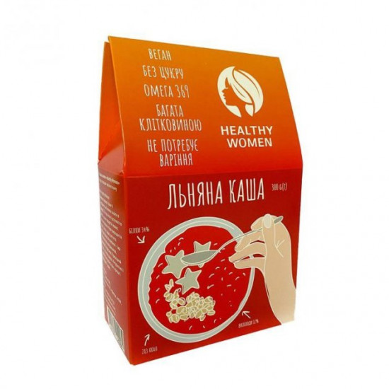 Льняна каша Healthy women класична 300г