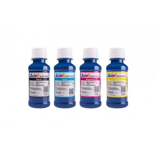 Sublimation ink set 100 ml (4 colors)