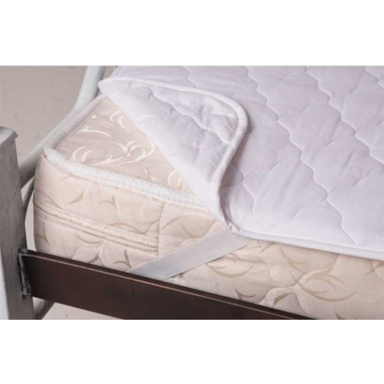 Mattress cover Fleece. Sintepon SU with elastic bands-160x200