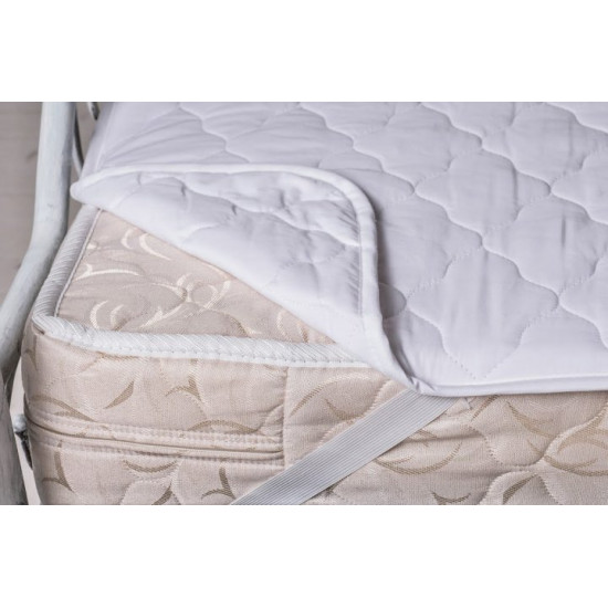 Mattress cover Fleece. Sintepon SU with elastic bands-160x200