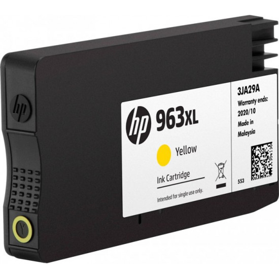  Картридж HP 963XL 9010/9013/8023/9020/9023 High Yield Yellow (3JA29AE)