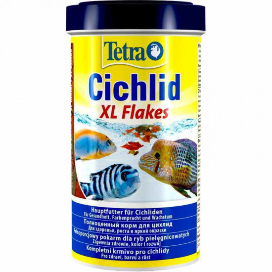 Tetra Cichlid XL Flakes - A forage in big flakes for tsikhlid